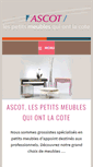 Mobile Screenshot of meubles-ascot.com